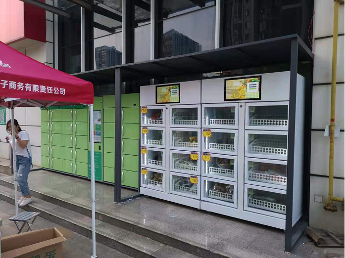 广西社区生鲜电商入驻5个小区